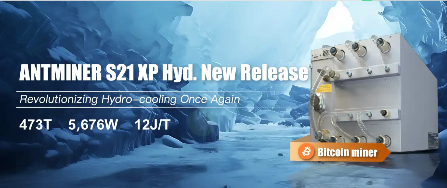 Bitmain ra mắt Ant S21 XP HYD-473T: Công cụ khai thác BTC hiệu quả nhất thế giới với tỷ lệ năng lượng 12J/Th