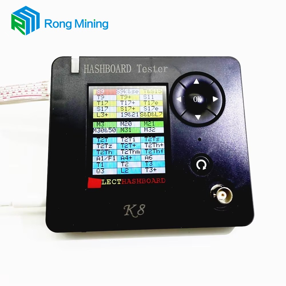 Đất thử nghiệm toàn cầu K8 chức năng cho Antminer WhatsMiner Innosic